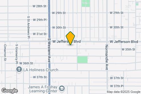 Map Image of the Property - 1587 W 35th St