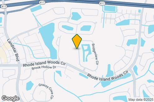 Map Image of the Property - 1628 Bridgeview Cir