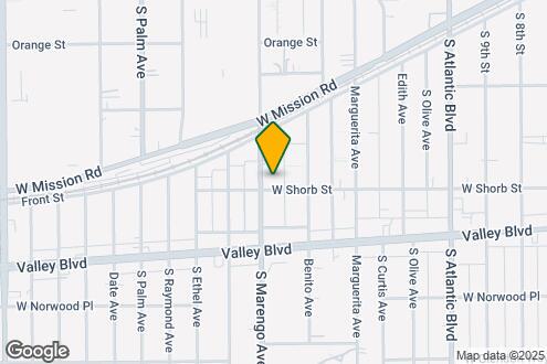 Map Image of the Property - 1104 S Marengo Ave