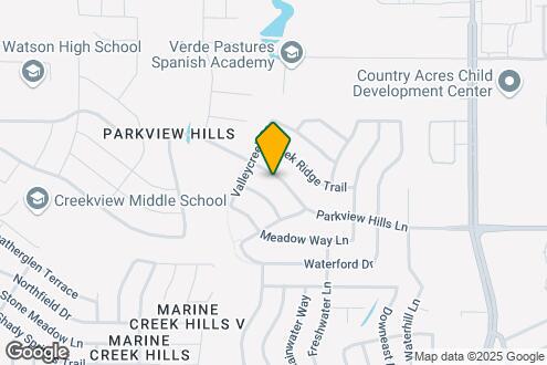 Map Image of the Property - 4933 Parkview Hills Ln