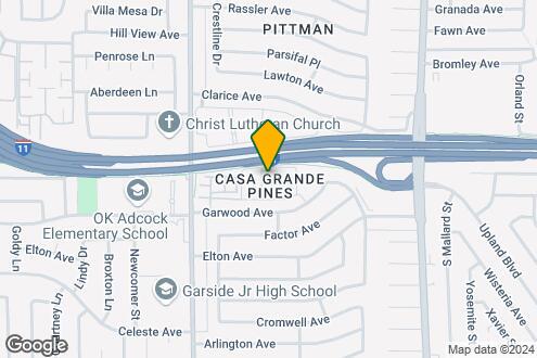 Map Image of the Property - Tides at East Summerlin