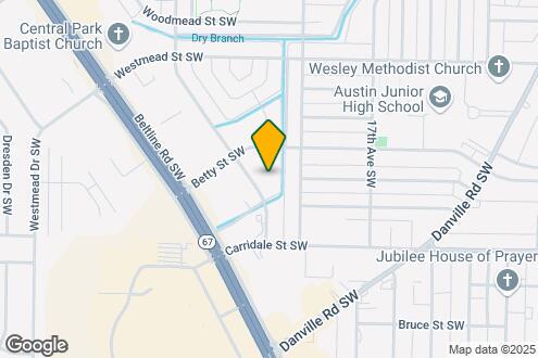 Map Image of the Property - Park Towne Apartments