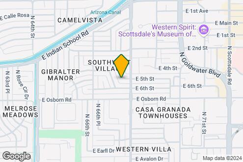 Map Image of the Property - 3514 N Pueblo Way