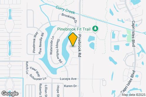 Map Image of the Property - 1406 Pine Lake Dr