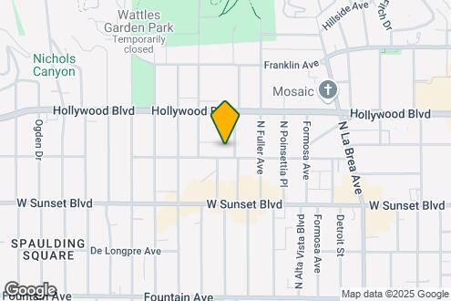 Map Image of the Property - 1605 N MARTEL Ave