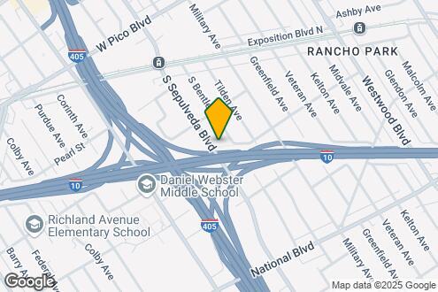 Map Image of the Property - 2642 S. Sepulveda Blvd.