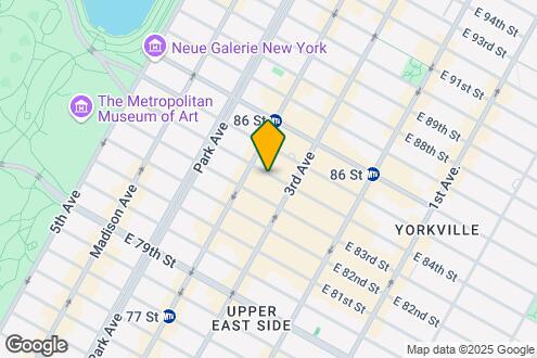 Map Image of the Property - 152 E 84th St