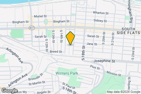 Map Image of the Property - 161 S 16th St