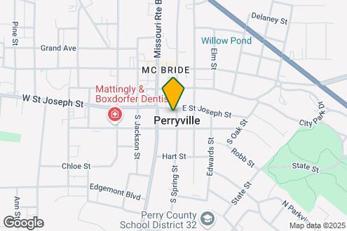 Map Image of the Property - Perryville Senior Apartments