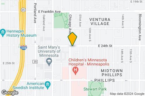 Map Image of the Property - Minneapolis Grand Apartments