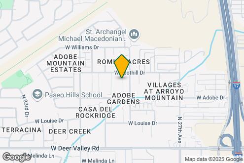 Map Image of the Property - 22234 N 29th Dr