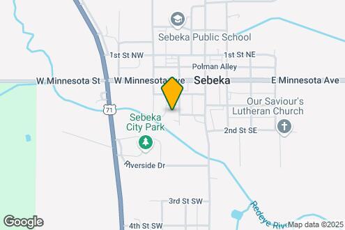 Map Image of the Property - Sebeka Housing