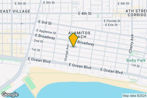 Map Image of the Property - 1232 E 2nd Street