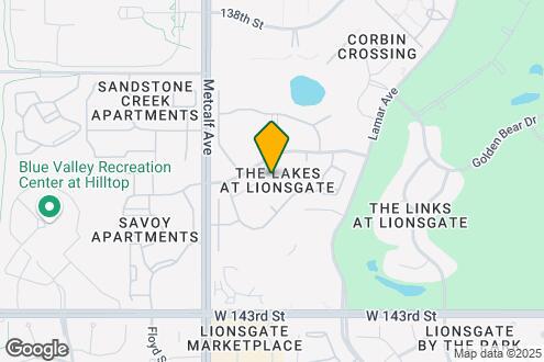 Map Image of the Property - The Lakes at Lionsgate Apartments