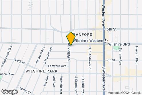 Map Image of the Property - Nova Apartments on Wilshire