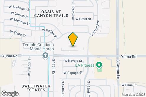 Map Image of the Property - Hillstone Residences at Canyon Trails