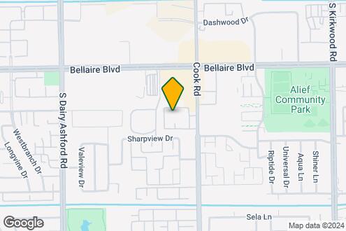 Map Image of the Property - Parque at Bellaire