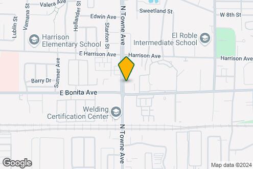 Map Image of the Property - El Sereno Apartments