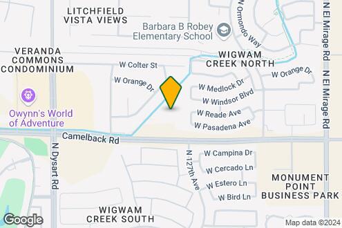 Map Image of the Property - Villas Litchfield Park