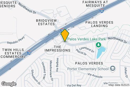 Map Image of the Property - 4855 Palos Verdes Dr