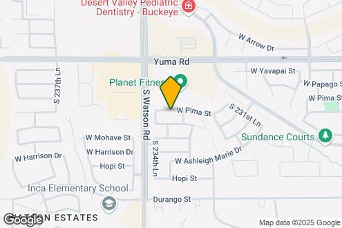 Map Image of the Property - 23425 W Pima St