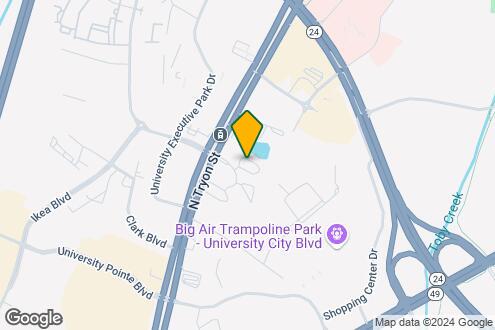 Map Image of the Property - Vivo Living Charlotte University