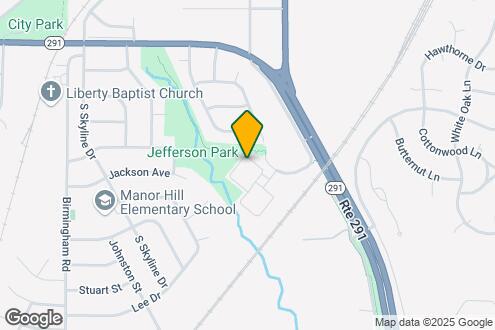 Map Image of the Property - Jefferson Park Apartments