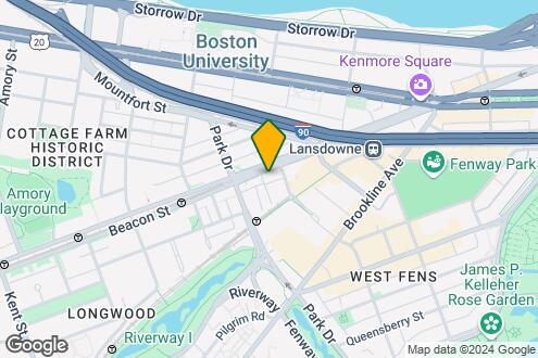 Map Image of the Property - 857 Beacon St