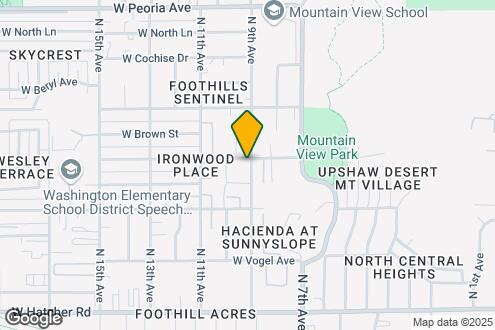 Map Image of the Property - Ironwood Apartments