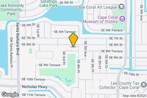 Map Image of the Property - 405 SE 8th Terrace