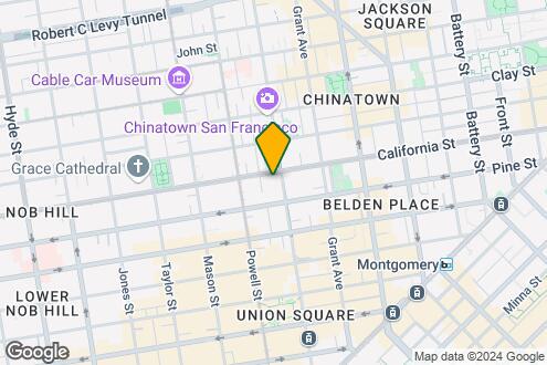 Map Image of the Property - 645 Stockton Street