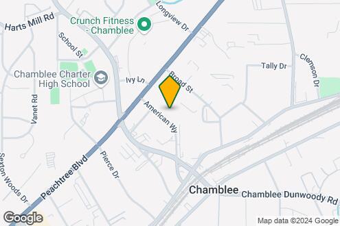 Map Image of the Property - Chamblee City Heights Apartments