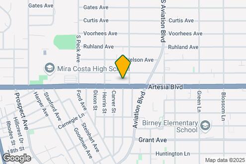 Map Image of the Property - 1643 Artesia Blvd