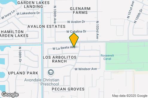 Map Image of the Property - 10517 W La Reata Ave