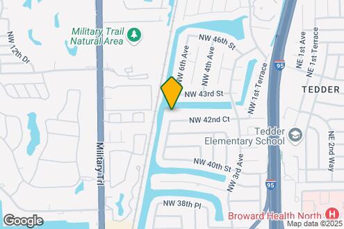 Map Image of the Property - 651 NW 42nd Ct