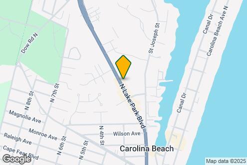 Imagen del Mapa de la Propiedad - Proximity Carolina Beach