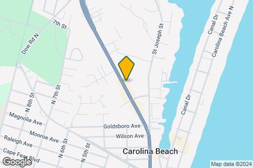 Map Image of the Property - Proximity Carolina Beach