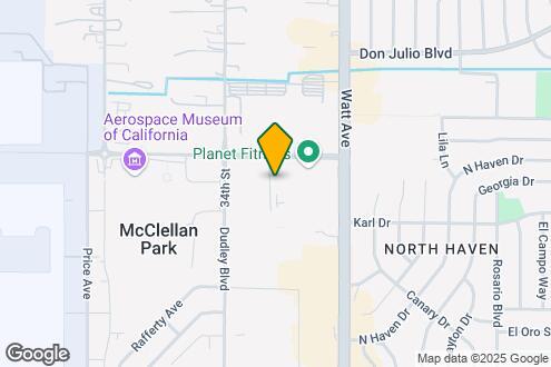 Map Image of the Property - McClellan Apartments