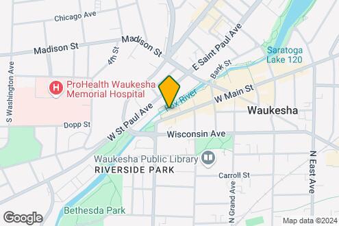 Map Image of the Property - The Waukesha Lofts