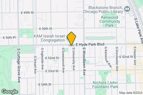 Map Image of the Property - 1101 E. Hyde Park Boulevard