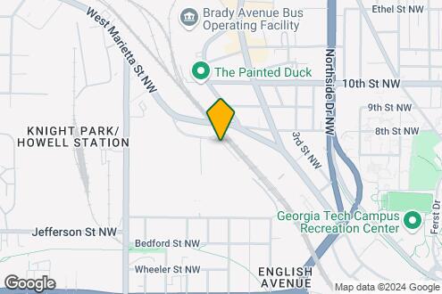 Map Image of the Property - 900 Joseph E. Lowery Blvd NW