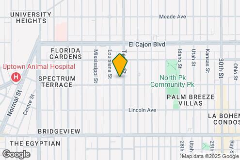 Imagen del Mapa de la Propiedad - 4118 Texas St