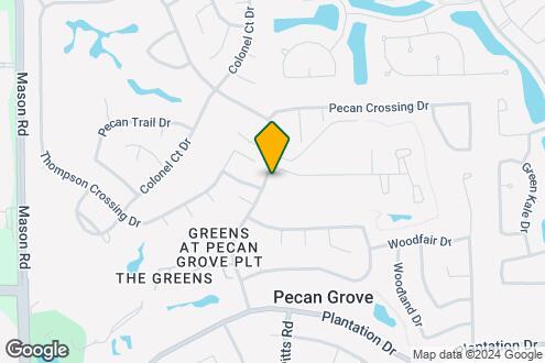 Map Image of the Property - Bellevue at Pecan Grove