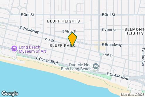 Map Image of the Property - 3040 E 2nd St