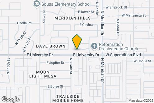 Map Image of the Property - 11423 E Cicero St