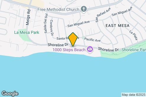 Map Image of the Property - 1539 Shoreline Dr