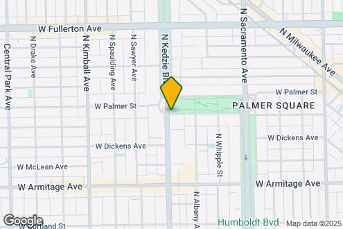 Map Image of the Property - 2837 W Palmer St