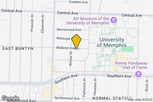 Imagen del Mapa de la Propiedad - The Annex of Memphis