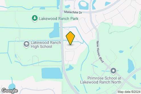 Map Image of the Property - Lost Creek at Lakewood Ranch