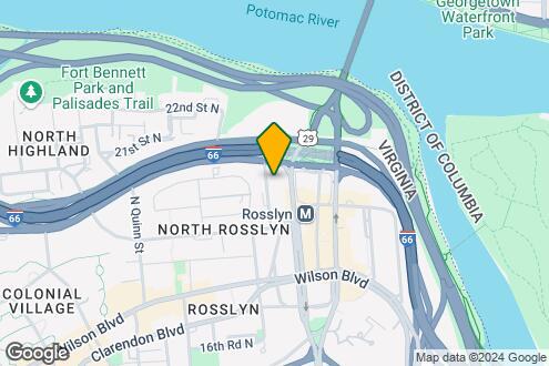 Map Image of the Property - Rosslyn Towers